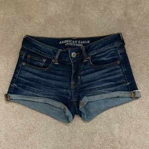 American eagle jean shorts